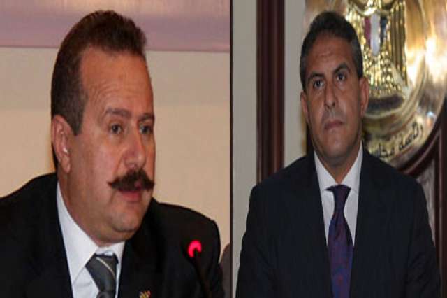 وزير الرياضة و المستشار خالد زين