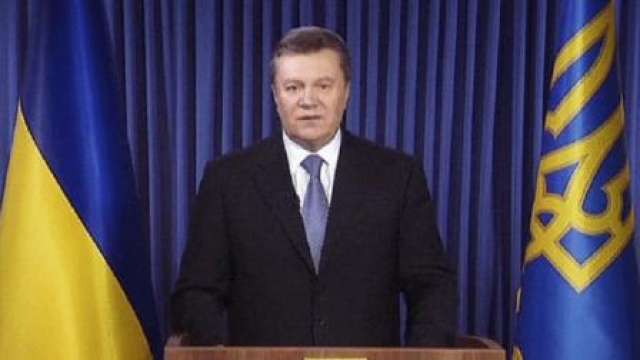 الرئيس الأوكراني المعزول يانوكوفيتش