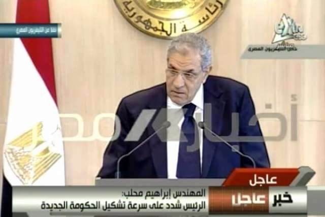 المهندس إبراهيم محلب رئيس الوزارء الجديد