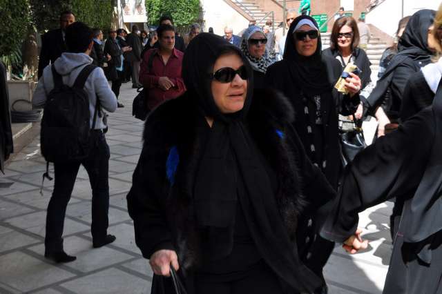 مشهد من الجنازة