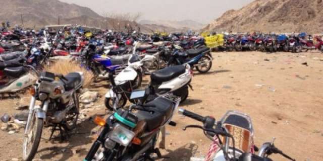 دراجات بخاريه مخالفه