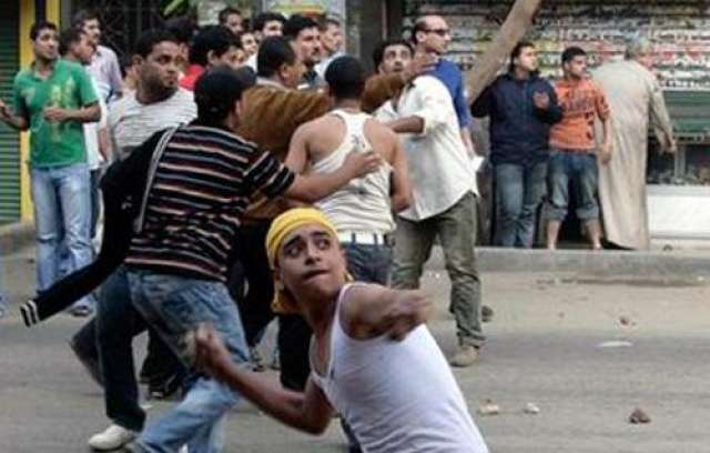 صورة من الإشتباكات