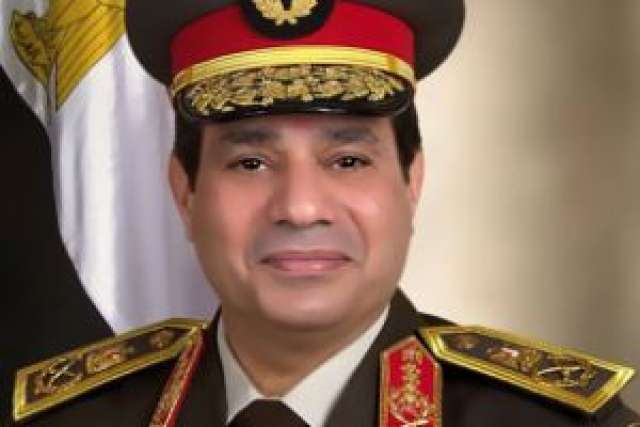 المشير عبد الفتاح السيسي القائد العام للقوات المسلحة