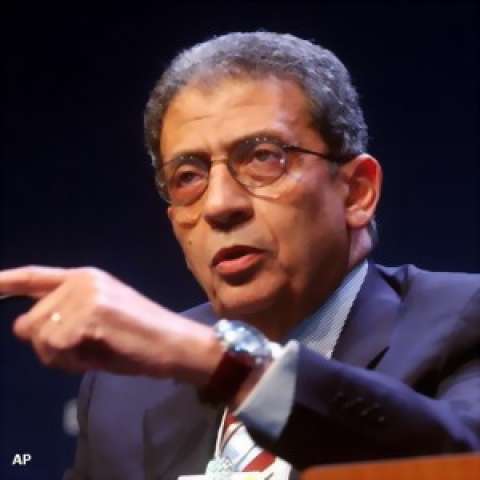 السيد عمرو موسى أمين عام جامعة الدول العربية سابقاً