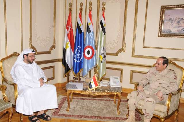 السيسي ورئيس شركة ارابتك