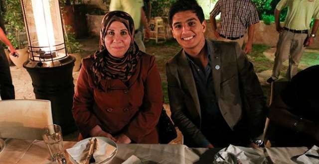 محمد عساف ووالدته