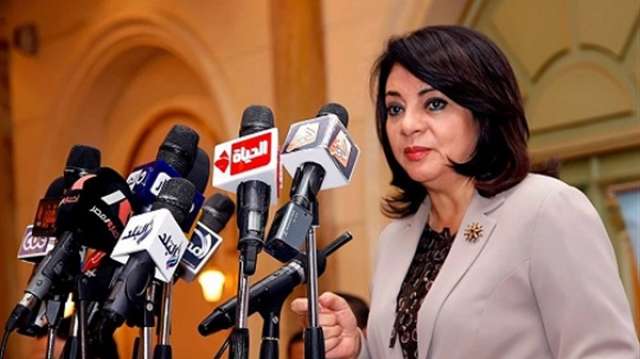 وزيرة الإعلام دكتورة درية شرف الدين