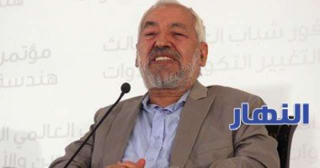 راشد الغنوشى زعيم حزب النهضة التونسى