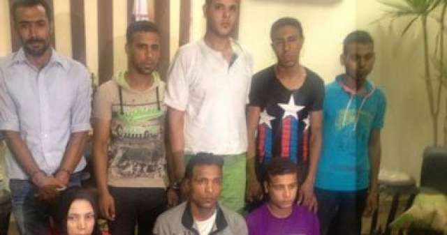 مباحث ق شبرا الخيمة تضبط المتهمين بقتل أم وطفلتيها حرقا