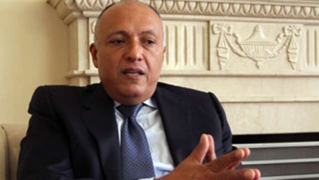 سامح شكري وزير الخارجية