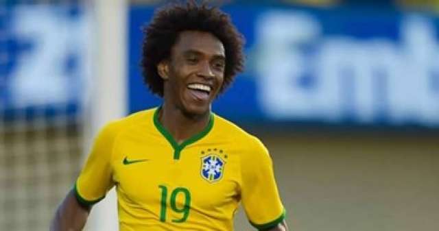 ويليان لاعب وسط تشيلسى الإنجليزى ومنتخب البرازيل