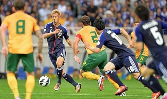 منتخب اليابان-منتخب استراليا