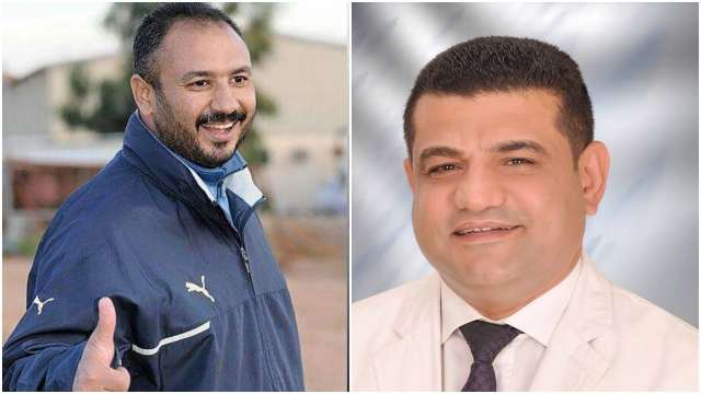 المهندس محمد عبدالحميد والكابتن سامي عبيد