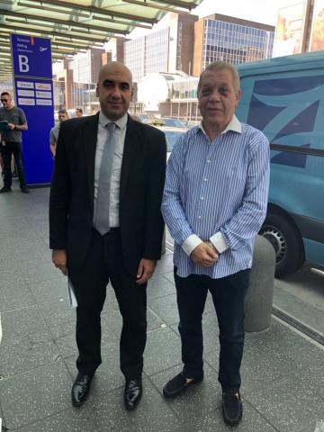 النائب أسامة شرشر والمستشار محمد أبو الدهب 