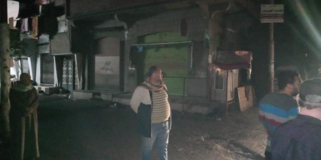 المهندس أحمد القواس يتابع رفع مخلفات الأمطار في سرس الليان بعد منتصف الليل