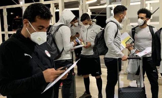 منتخب مصر يصل نيروبي