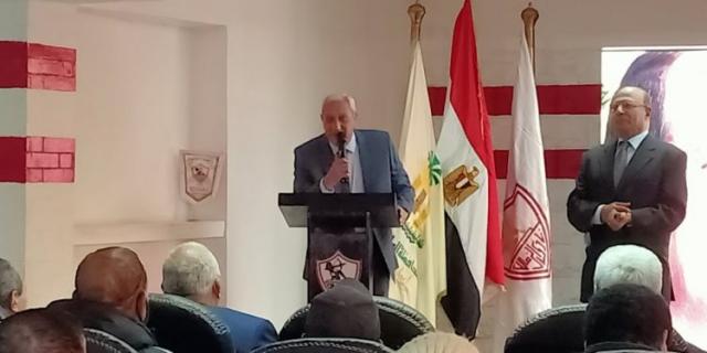 المستشار عماد عبد العزيز رئيس اللجنة المكلفة بإدارة نادي الزمالك