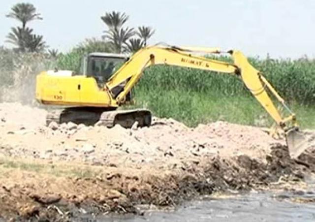 إزالة 397 حالة تعد ضمن  حملات الموجة الـــ17  لإزالة التعديات على النيل ببنى سويف 