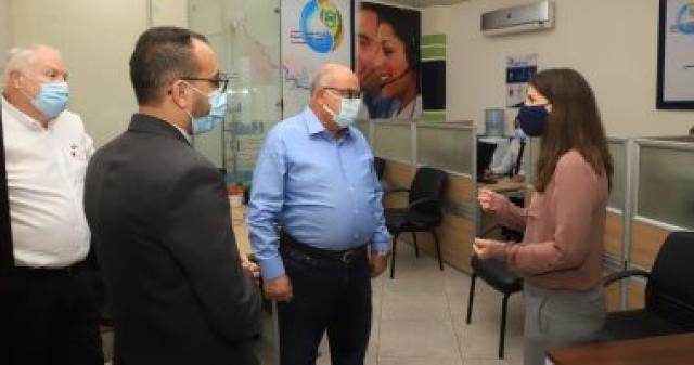 فريق عمل مشروع "الدعم الفني للحلول المتكاملة للمياه"