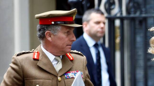 رئيس أركان الدفاع البريطاني الجنرال نيك كارتر
