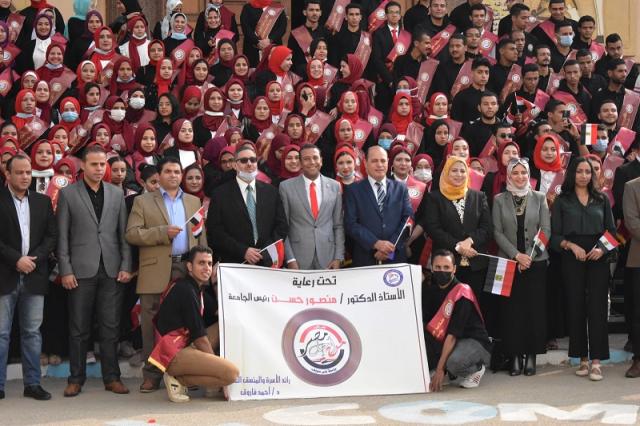 رئيس جامعة بني سويف يعلن تدشين ”طلاب من أجل مصر” للعام الدراسى الجاري