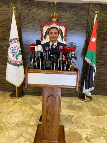 طارق نصير يشكر رئيس مجلس النواب الأردني ويؤكد نسعى لتحقيق  التكامل العربي في كل المجالات