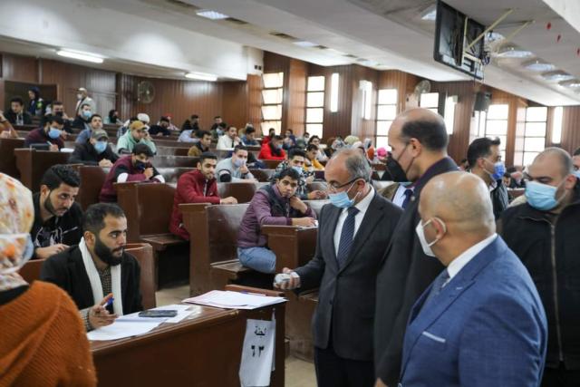رفع حالة الإستعداد القصوى بجميع كليات جامعة قناة السويس لإستقبال امتحانات الفصل الدراسي الأول