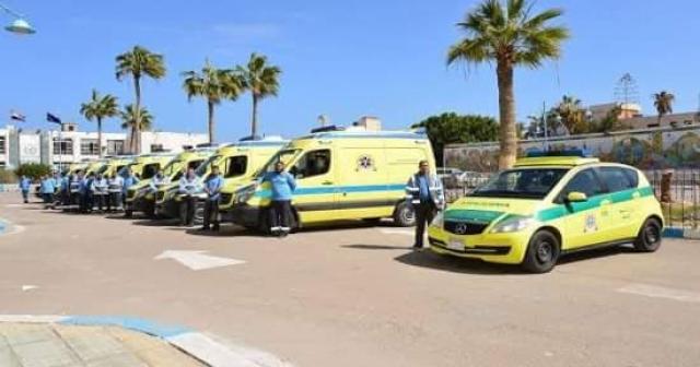 الإسماعيلية: 101 سيارة إسعاف لتأمين احتفالات أعياد الميلاد