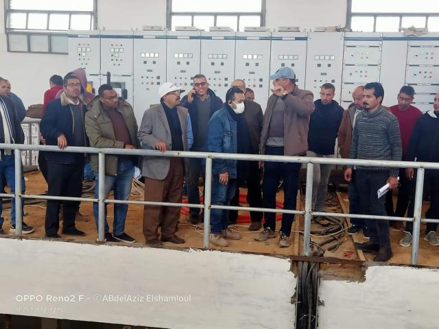 وزير الإسكان يتابع مشروع توسعات محطة معالجة الصرف الصحي الرئيسية بمدينة النوبارية الجديدة