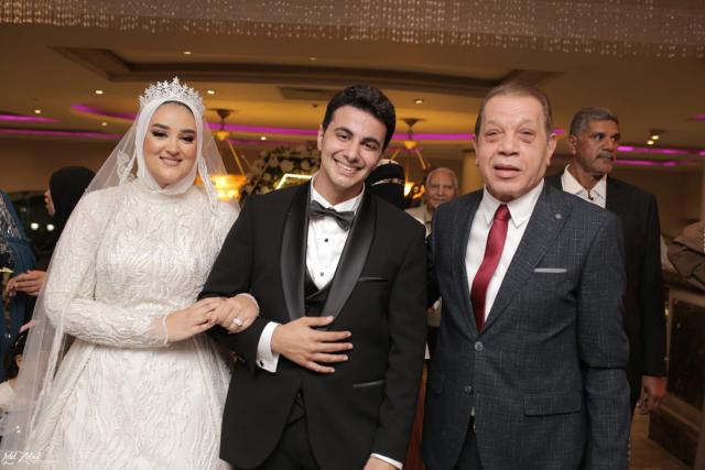 شرشر مع العروسين الدكتور أحمد والدكتورة إسراء 