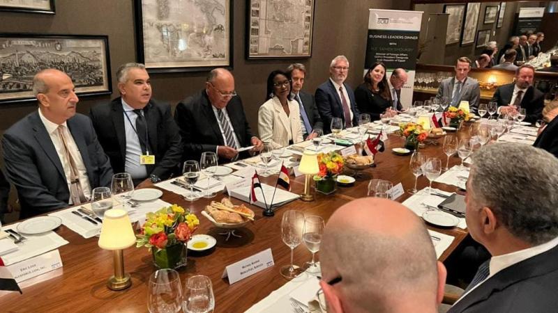 وزير الخارجية يلتقي أعضاء مجلس الأعمال للتفاهم الدولي بنيويورك
