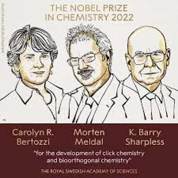 ثلاثة باحثين يحرزون جائزة نوبل للكيمياء ”2022”