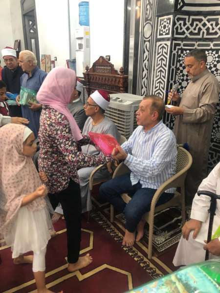 جانب من تكريم شرشر للأطفال الحافظين لكتاب الله