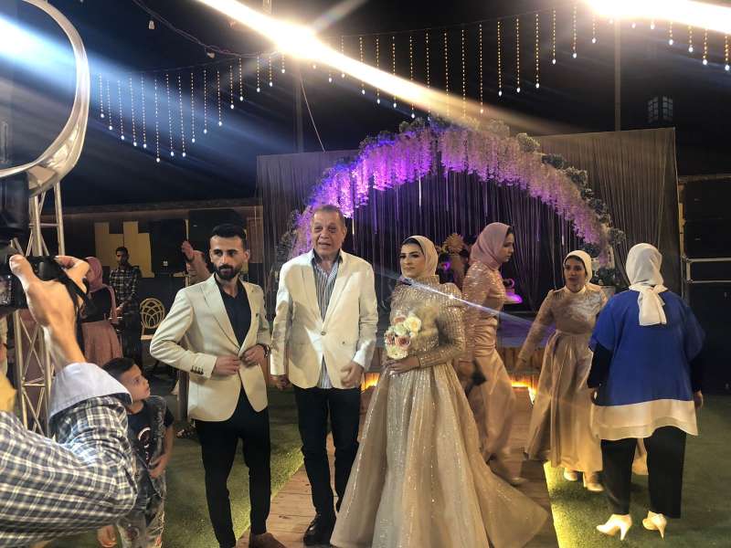 شرشر يهنئ العروسين الزهراء الجمال وإبراهيم الغنيمي بمناسبة الزفاف السعيد 
