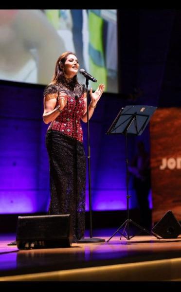 الأردنية زين عوض: عشت لحظات ساحرة مليئة بالفخر والاعتزاز على مسرح اليونسكو
