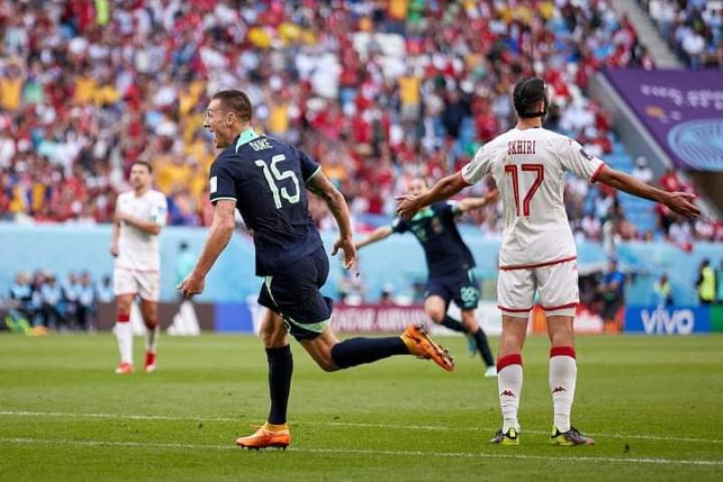 المنتخب التونسي يتعثر أمام نظيره الأسترالي في كأس العالم