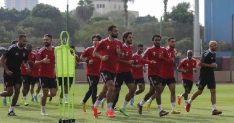 الأهلي يختتم استعداداته لمباراة المقاولون العرب في كأس مصر