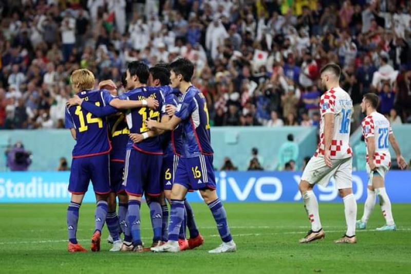 كأس العالم 2022..اليابان تتقدم علي كرواتيا بهدف في الشوط الأول