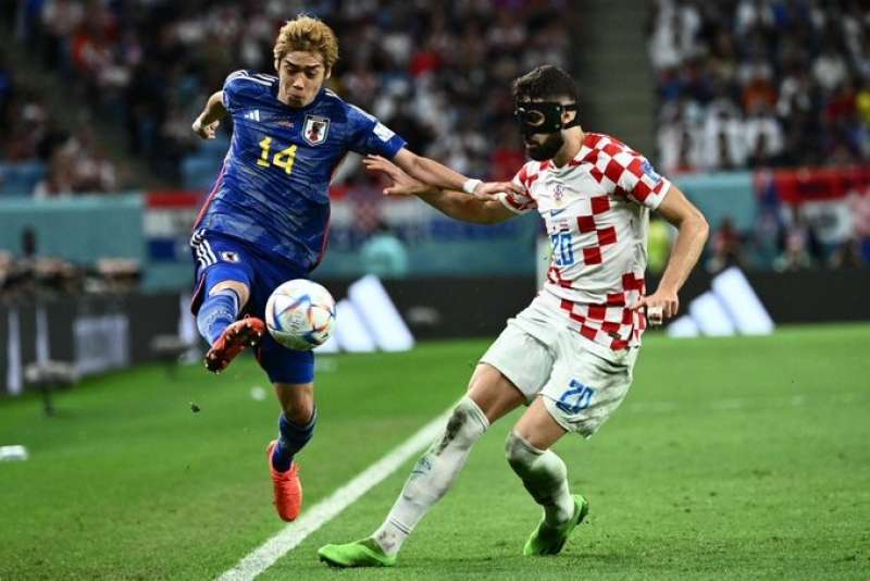 انتهاء الأشواط الإضافية بين اليابان وكرواتيا بالتعادل الإيجابي 1-1 في كأس العالم 2022