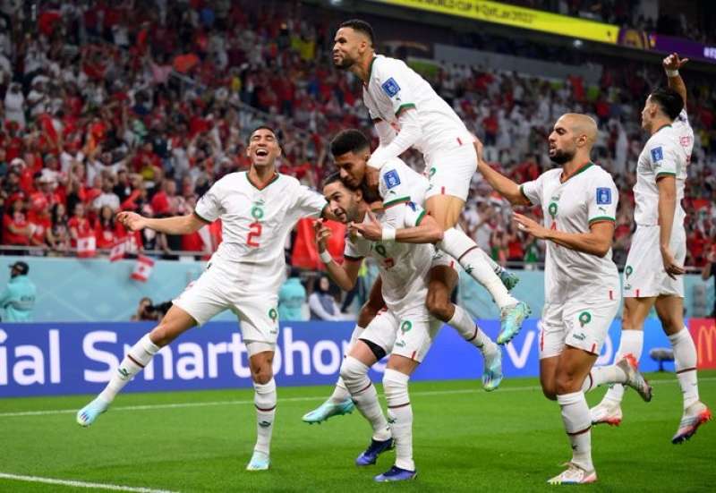 المغرب تستعد لمواجهة  إسبانيا فى كأس العالم 2022