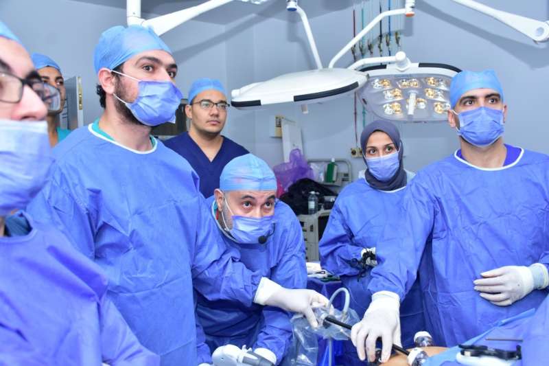 جراحات السمنة المتقدمة في ورشة عمل  بقسم الجراحة بجامعة المنوفية