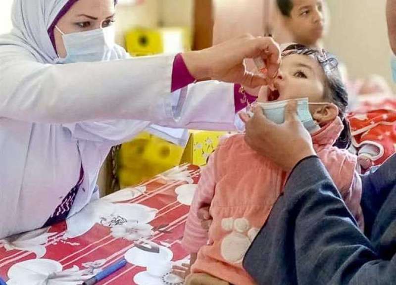 حملة التطعيم ضد شلل الأطفال بشمال سيناء