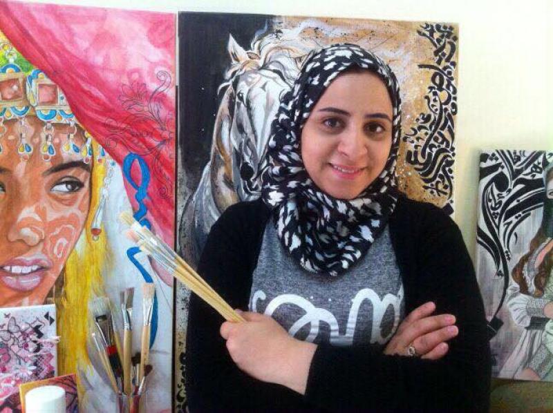 آيات ناصر أول مصرية تحصل على جائزة إبداع بلا حدود من الإمارات