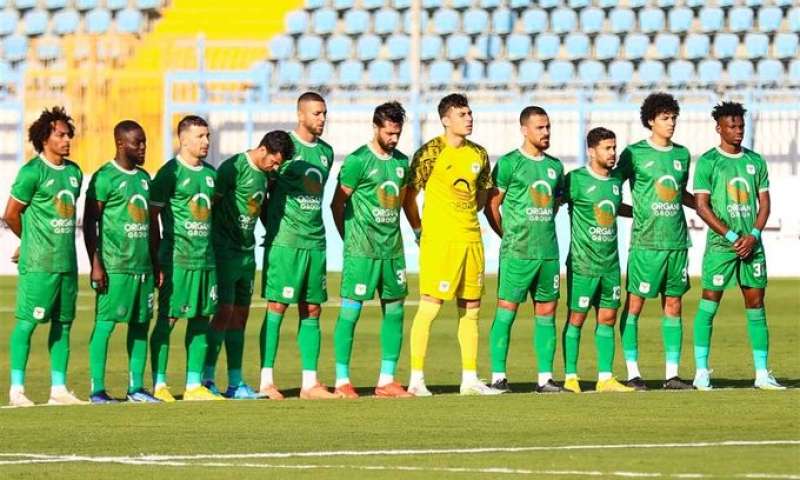 إتوجا يسجل هدف التعادل للمصري أمام المقاولون العرب في الدوري