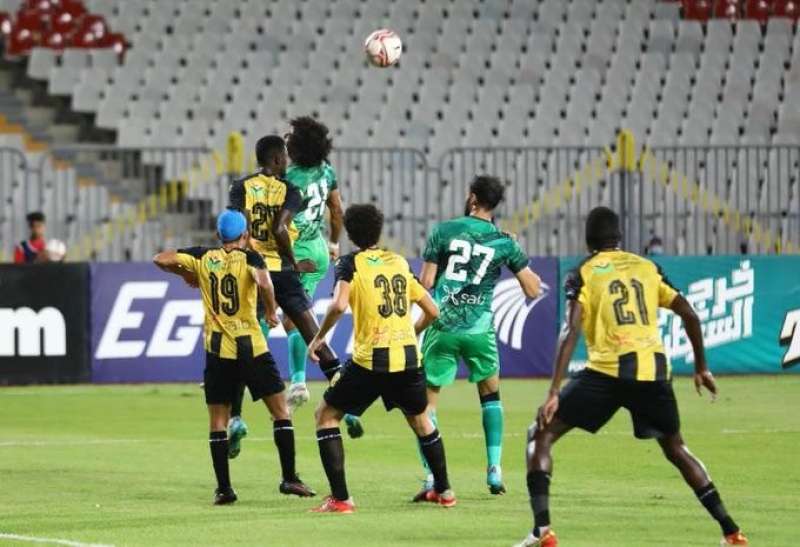 التعادل الإيجابي 2-2 يحسم مباراة المصري والمقاولون في الدوري