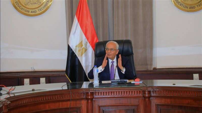 الدكتور رضا حجازي، وزير التربية والتعليم الفني