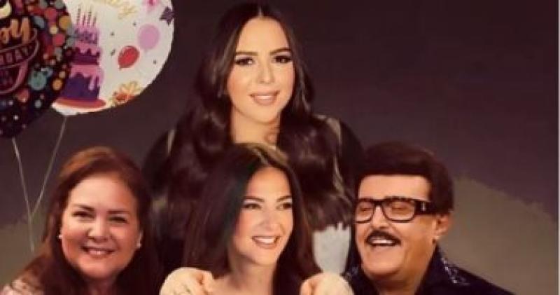 ايمى تهنئ شقيقتها دنيا بعيد ميلادها : نحتفل فى الجنة مع الحلوين زى زمان