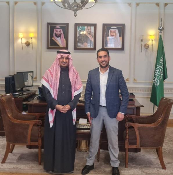 قنصل عام السعودية بالإسكندرية يبحث سبل الاستثمار في قطاع التشييد والبناء