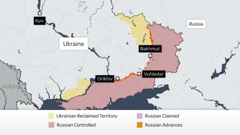 القوات الروسية تشن ”هجمات استقصائية” قرب المدن الأوكرانية