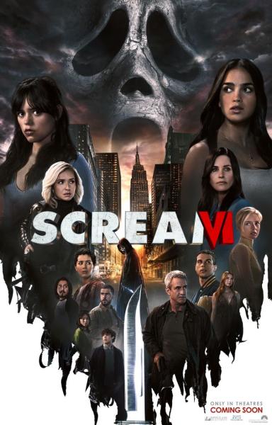 طرح الإعلان الرسمي للجزء السادس من فيلم الرعب والإثارة SCREAM VI